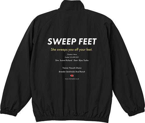 スウィープフィート号 ナイロンブルゾン(BLACK)