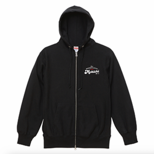 【引退記念】モーメントキャッチ号 ジップパーカー（BLK）