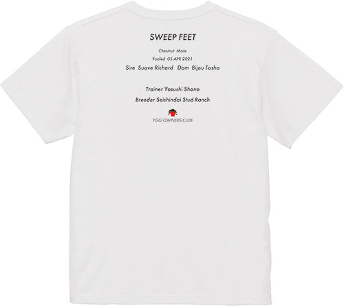 スウィープフィート号 TシャツA（WHT）