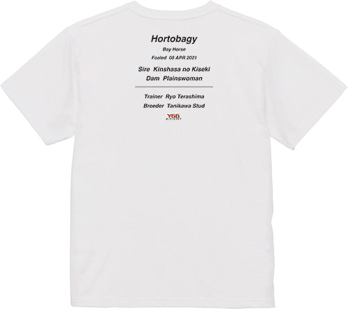 ホルトバージ号 TシャツB（WHT）